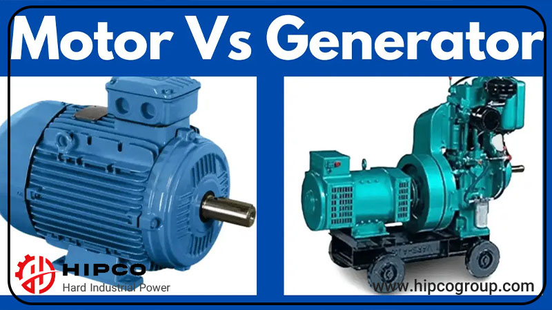 تفاوت الکتروموتور با ژنراتور الکتریکی چیست؟